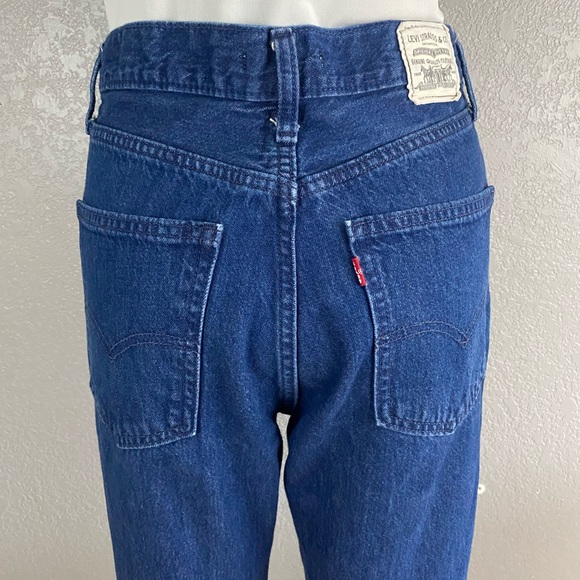 Levi’s Big E Wellthread 70’s High Straight Organic Denim Jeans - Picture 2 of 14